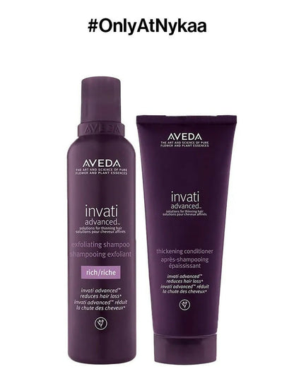 Aveda Invati Rich 2 Step Routine - Shampoo & Conditioner Combo