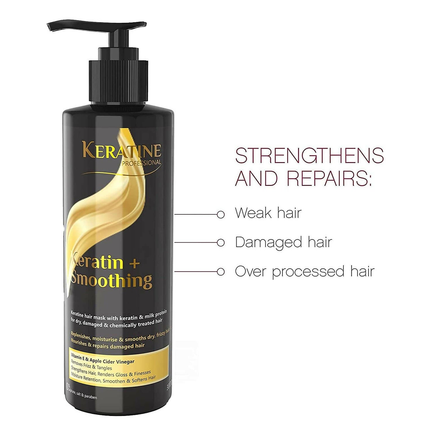 Keratine Professional Keratin + Smoothing Shampoo