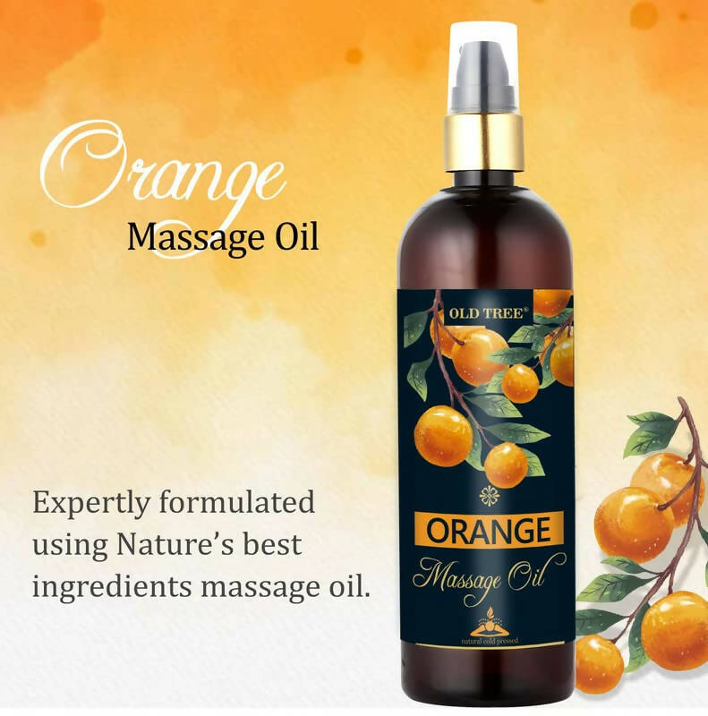 Old Tree Orange Body Massage Oil