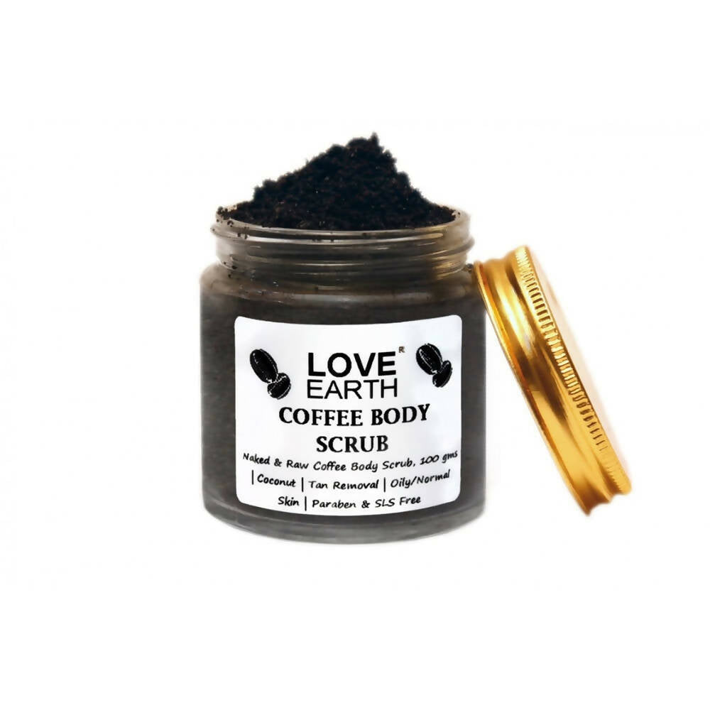 Love Earth Coffee Body Scrub & Cocoa Body Butter