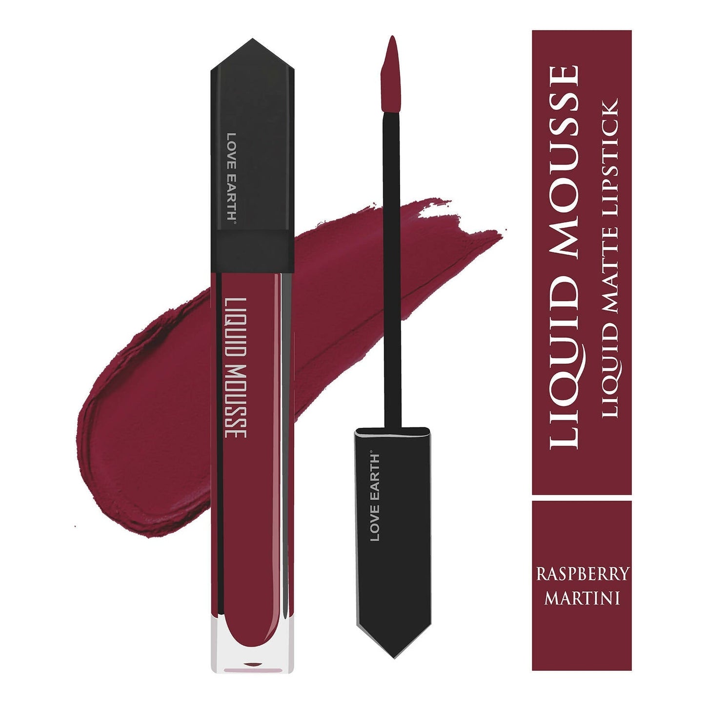 Love Earth Liquid Mousse Lipstick - Raspberry Martini