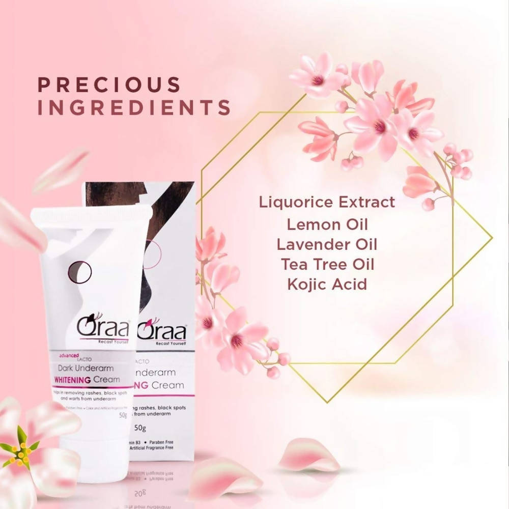 Qraa Advanced Lacto Dark Underarm Whitening Cream