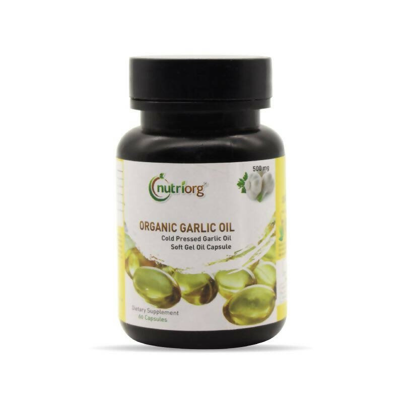 Nutriorg Garlic Oil Soft Gel Capsules - BUDEN