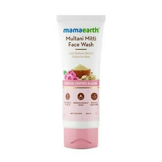 Mamaearth Multani Mitti Face Wash With Multani Mitti & Bulgarian Rose - buy in USA, Australia, Canada