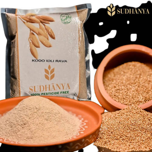 Sudhanya Organic Kodo Millet Idli Rava - BUDNE