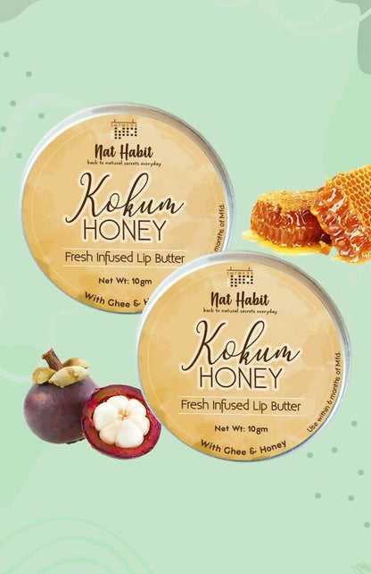 Nat Habit Kokum Honey Lip Butter