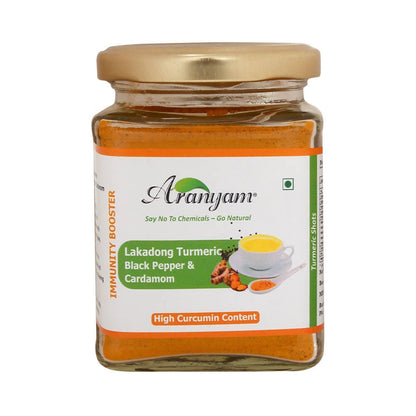 Aranyam Lakadong Turmeric Black Pepper & Cardamon