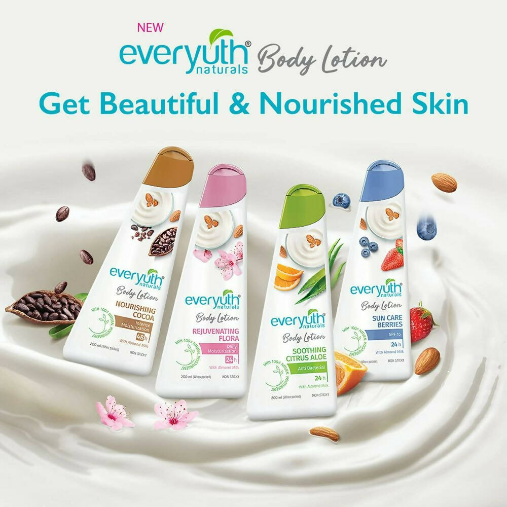 Everyuth Naturals Body Lotion Soothings Citrus Aloe