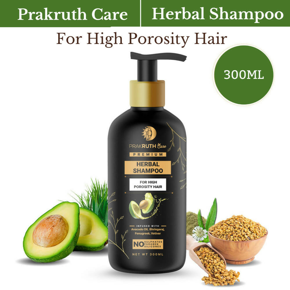 Prakruth Care Premium Herbal High Porosity Shampoo