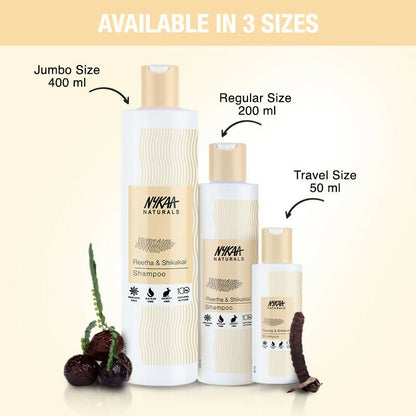 Nykaa Naturals Damage Repair - Free Shampoo With Reetha, Shikakai & Jojoba Seed Oil