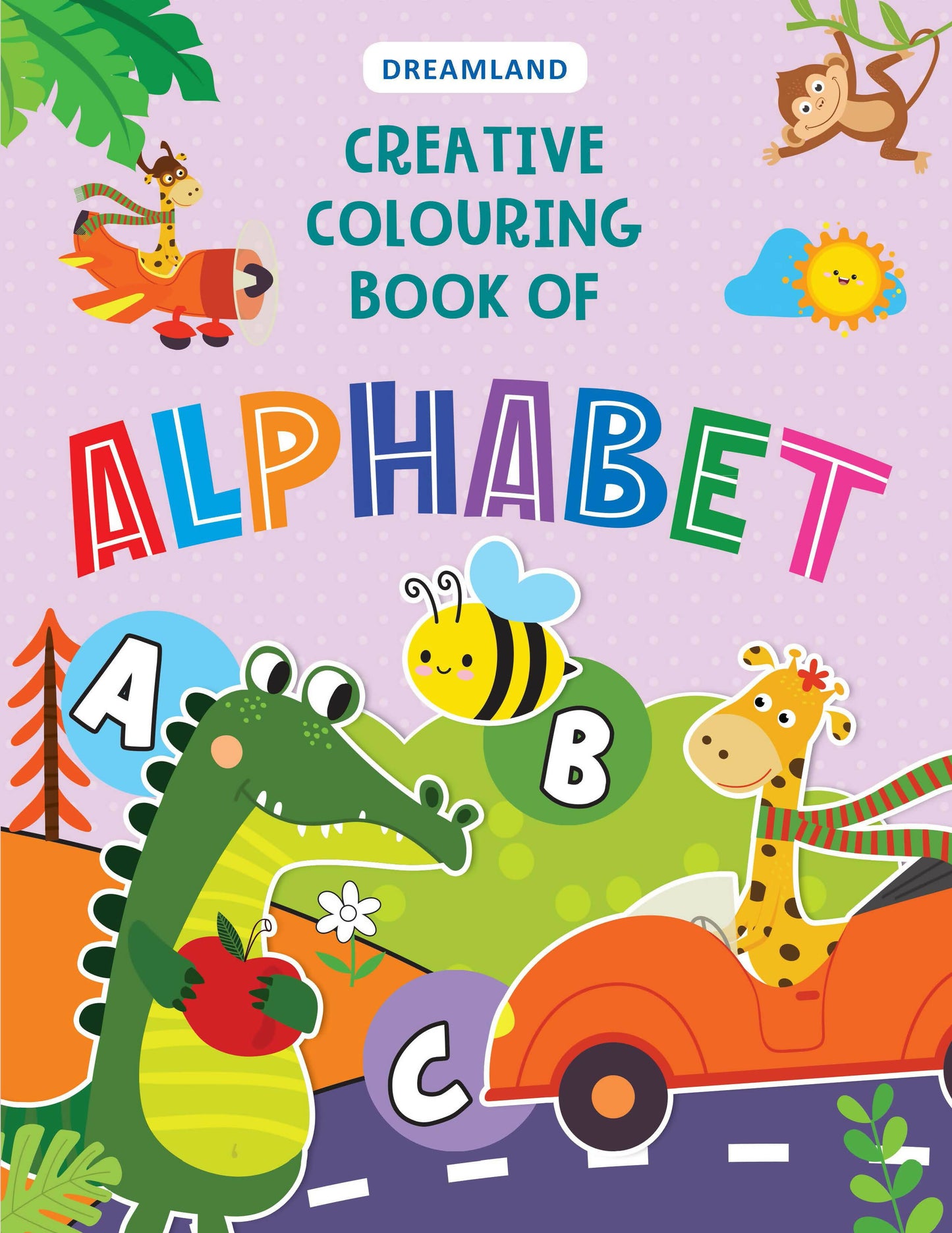 Dreamland Creative Colouring Book - Alphabet