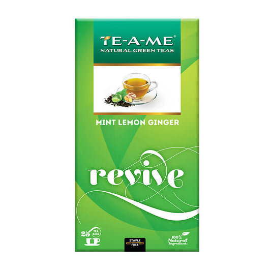 Teame Mint Lemon Ginger Revive Tea Bags - BUDNE