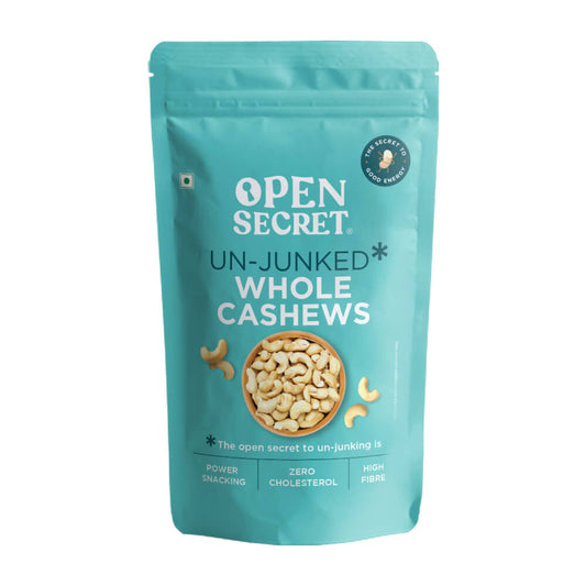 Open Secret Un-Junked Whole Cashews - BUDNE