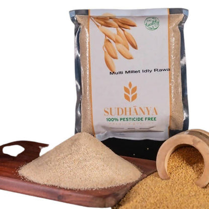 Sudhanya Organic Multi Millet Idly Rawa - BUDNE