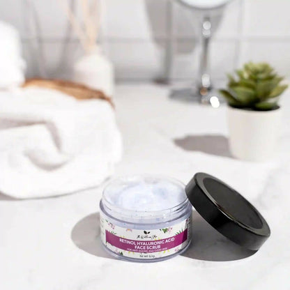 The Wellness Shop Retinol And Hyaluronic Acid Face Scrub