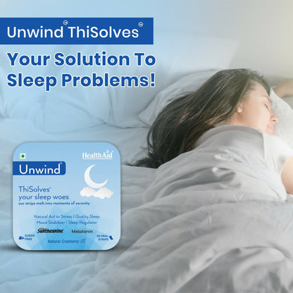 HealthAid Unwind ThiSolves Oral Strips