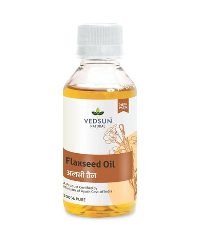Vedsun Naturals Flax Seed Oil Alsi Ka Tel Pure Omega 3 Rich