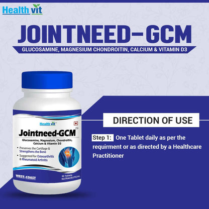 Healthvit Jointneed-GCM Tablets