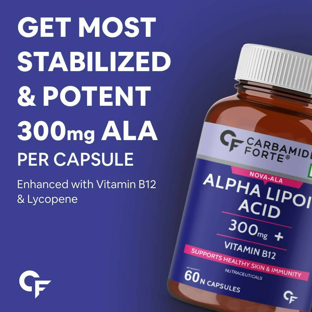 Carbamide Forte Alpha Lipoic Acid Capsules with Vitamin B12