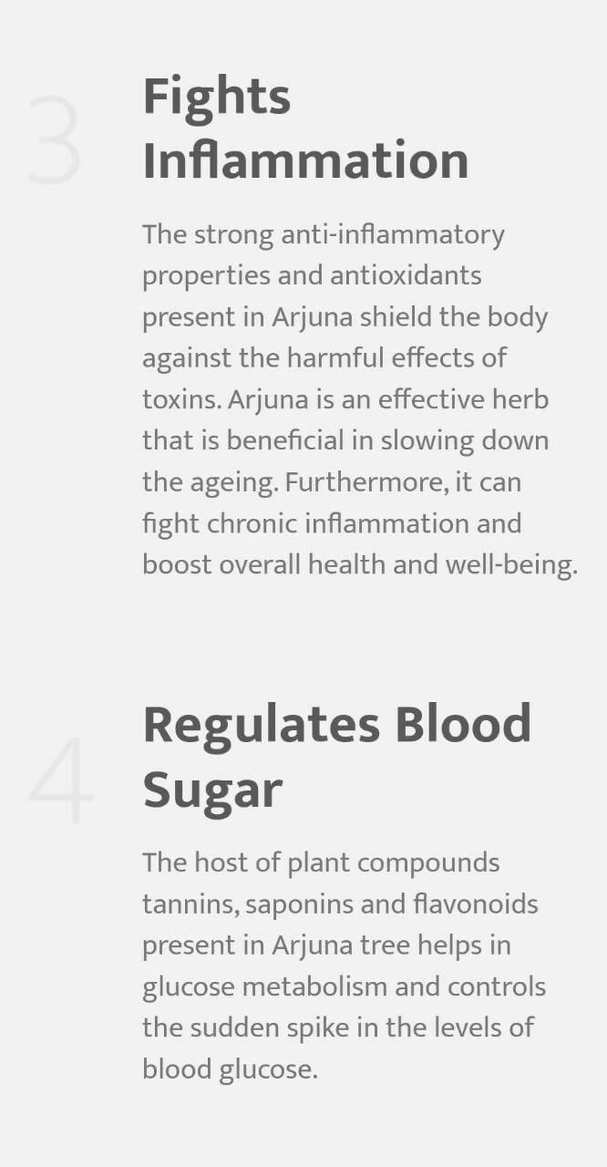 Parijata Herbs Arjuna Bark Powder