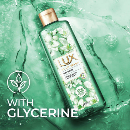 Lux Skin Detox Body Wash with Freesia Scent & Aloe Vera