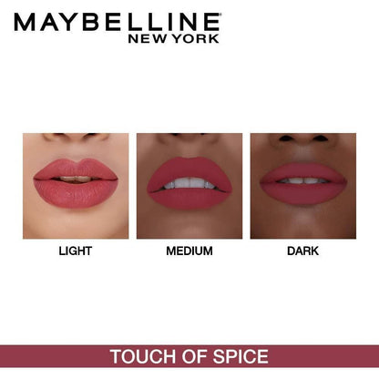 Maybelline New York Color Sensational Creamy Matte Lipstick / 660 Touch of Spice
