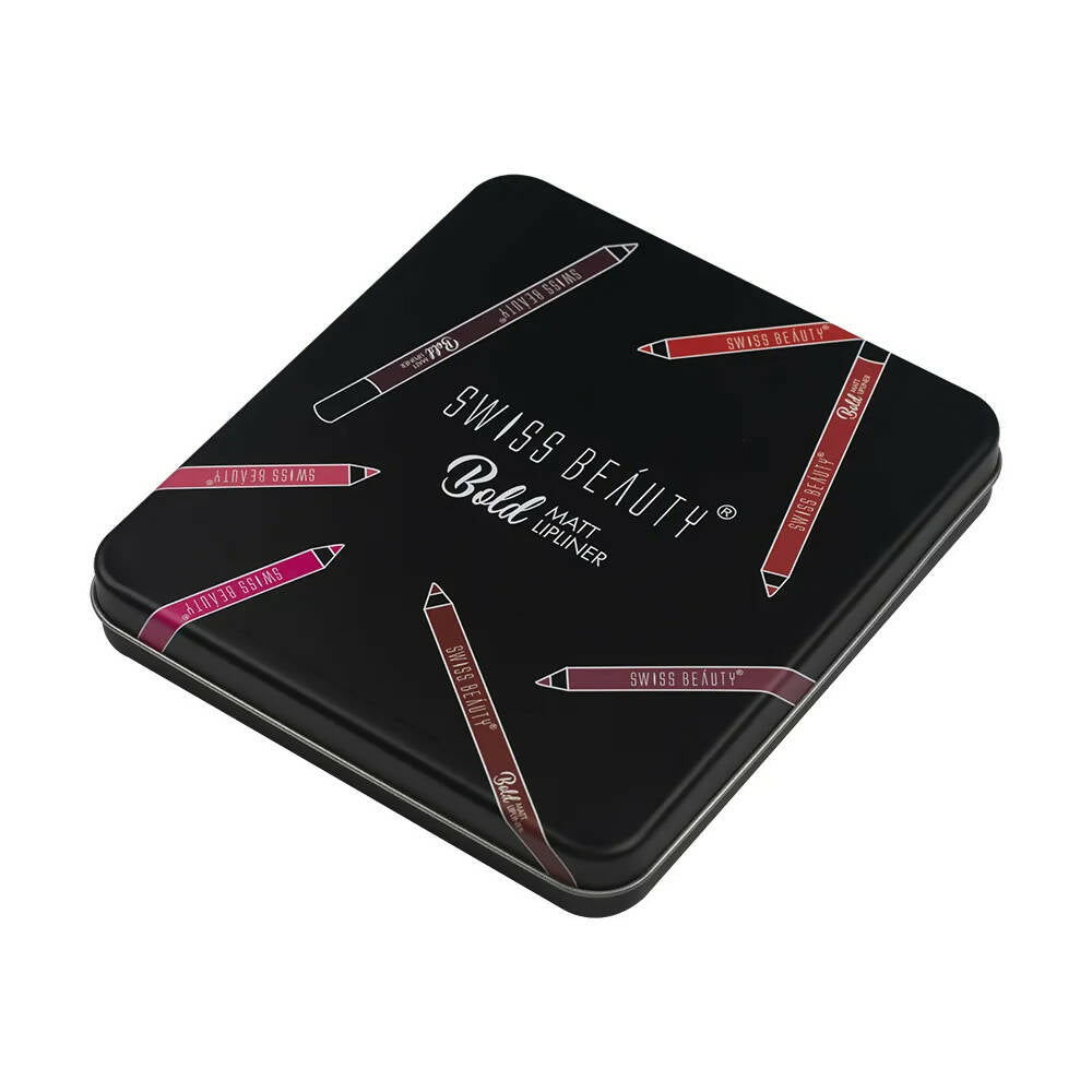 Swiss Beauty Bold Matt Lip Liner Set - BUDNE