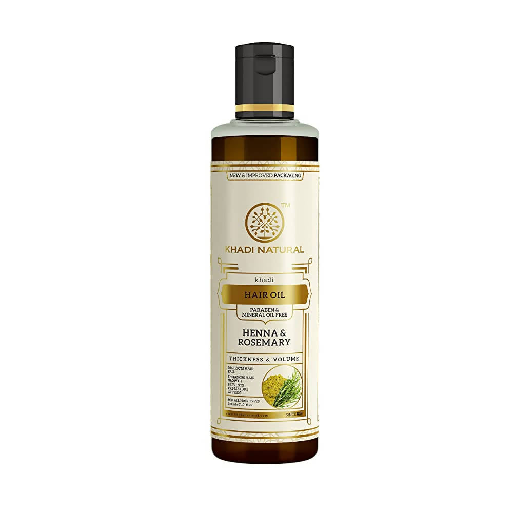 Khadi Natural Henna & Rosemary Herbal Hair Oil