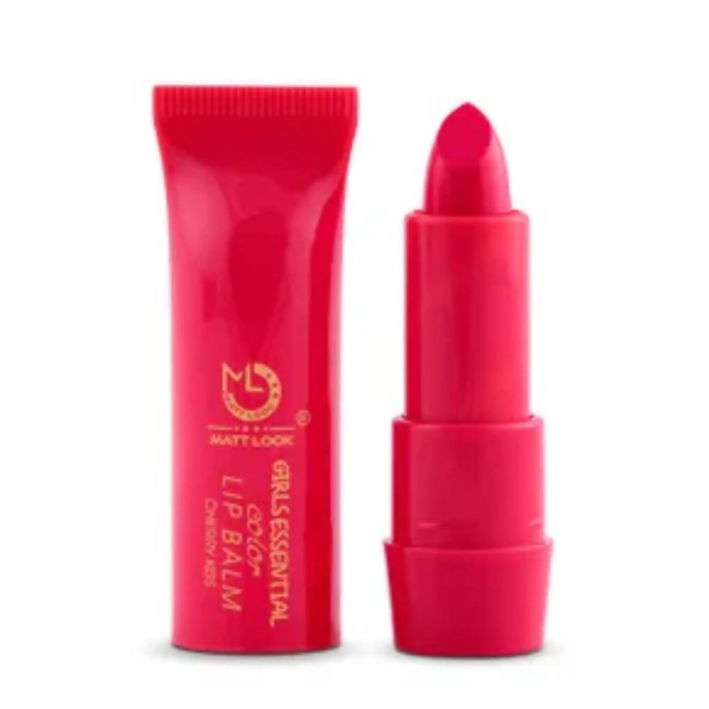 Matt Look Girls Essential Color Lip Balm - BUDNE