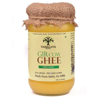 Vanalaya Organic Gir Cow Ghee -  USA, Australia, Canada 