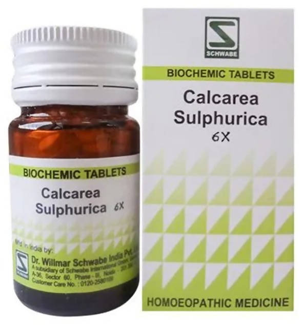 Dr. Willmar Schwabe India Calcarea Sulphurica Biochemic Tablets