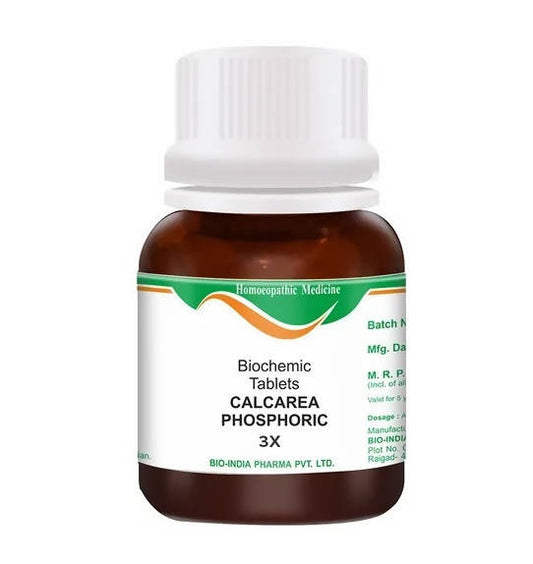 Bio India Homeopathy Calcarea Phosphoric Biochemic Tablets