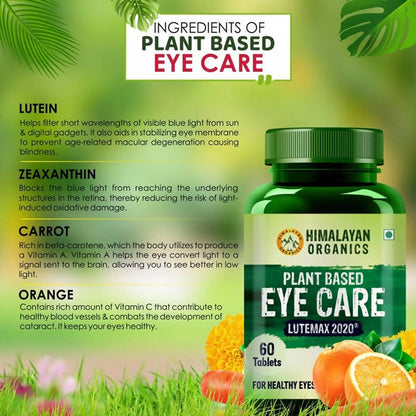 Himalayan Organics Plant Based Eye Care Tablets