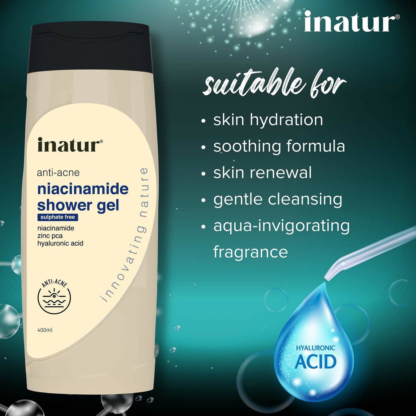 Inatur Niacinamide Shower Gel