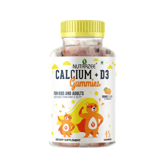 Nutrazee Calcium + Vitamin D3 Gummies - usa canada australia