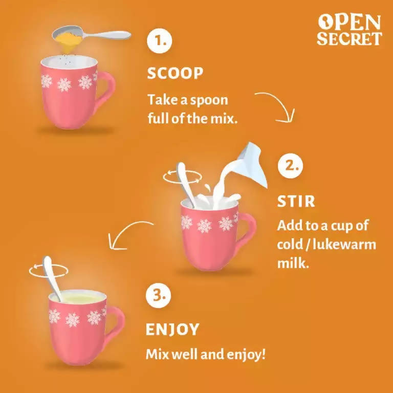 Open Secret Kesar Badam Thandai