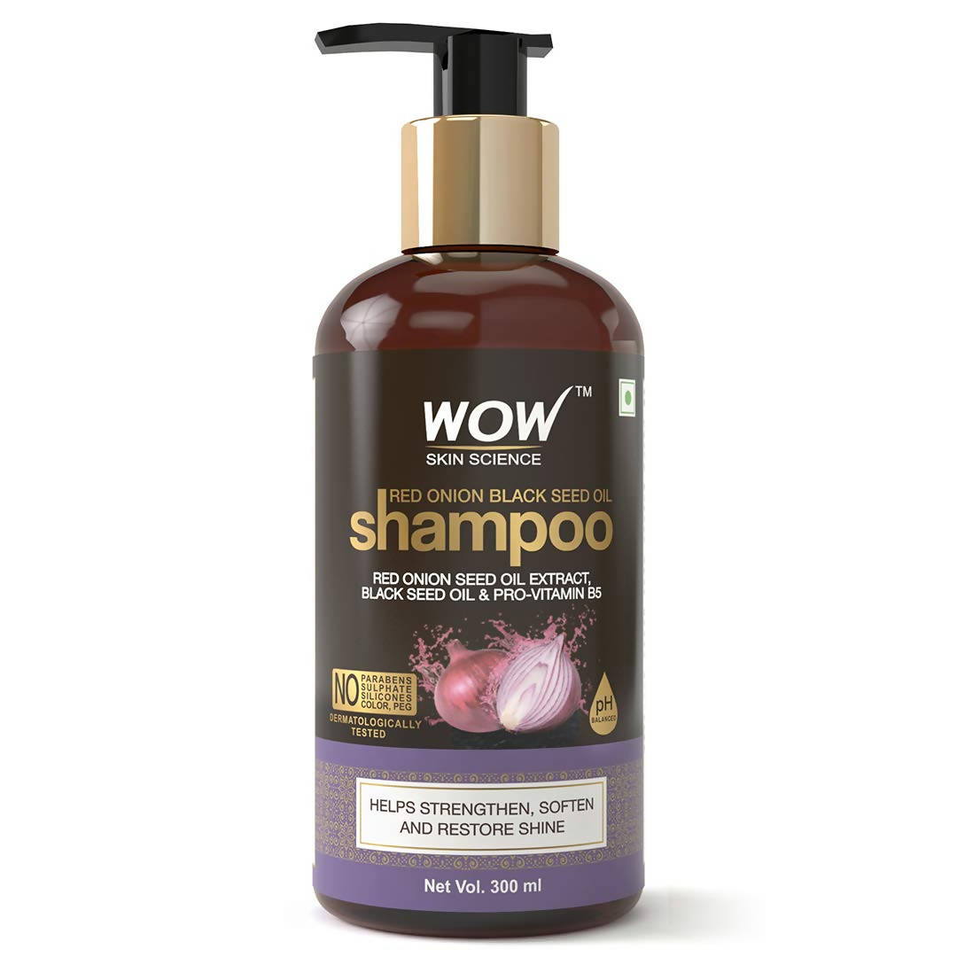 Wow Skin Science Red Onion Black Seed Oil Shampoo - BUDEN