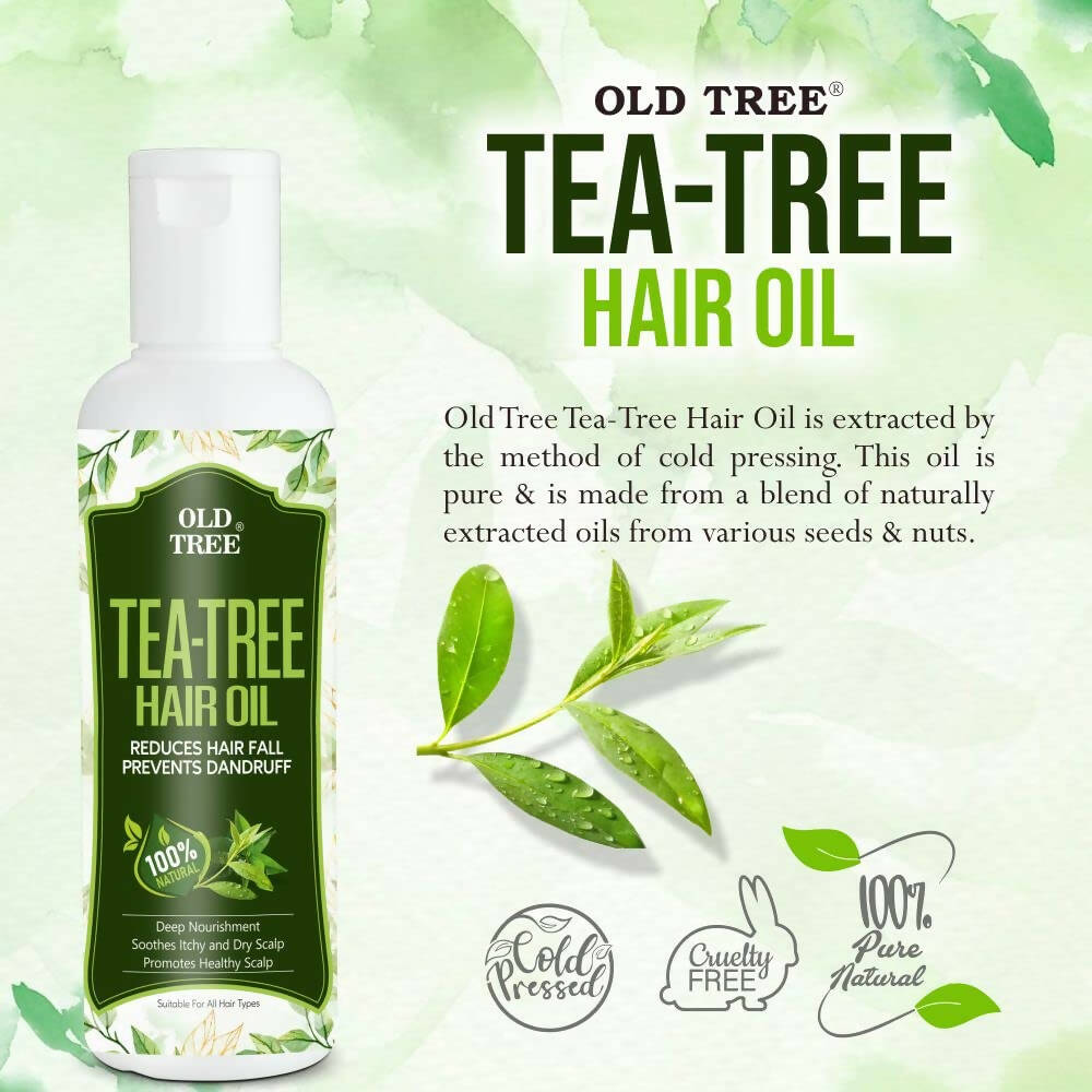 Old Tree Tea Tree Oil for Dry Hair & Scalp