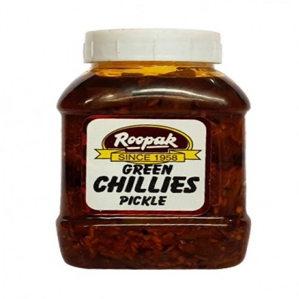 Roopak Green Chillies Pickle - BUDNE