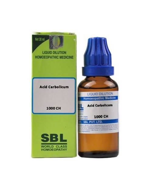 SBL Homeopathy Acid Carbolicum Dilution - BUDEN