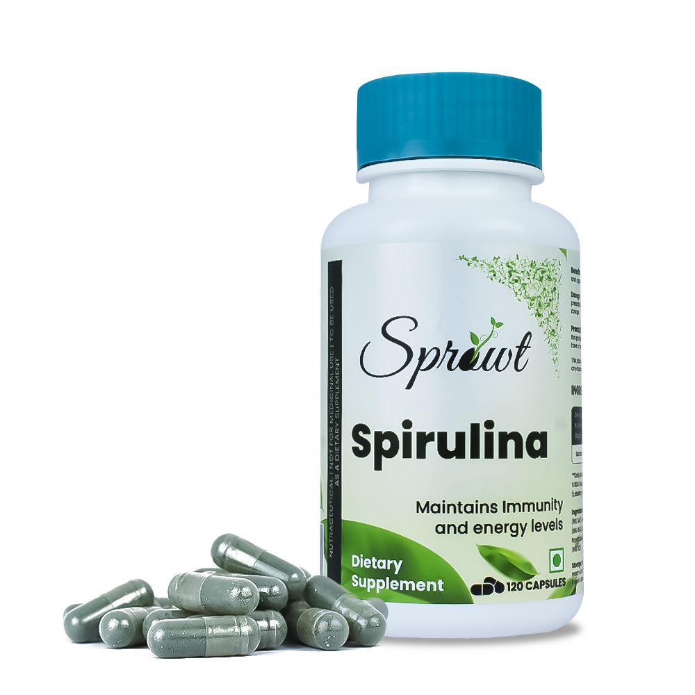 Sprowt Spirulina Capsules - BUDEN