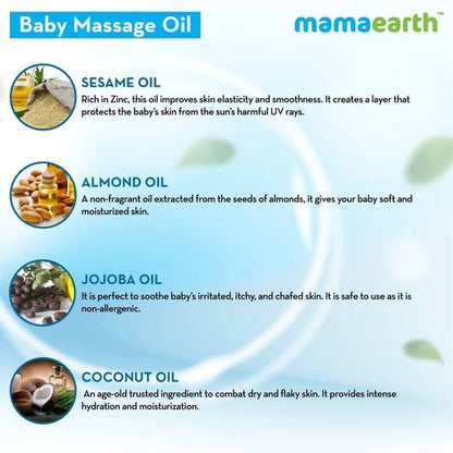Mamaearth Soothing Massage Oil For Kids