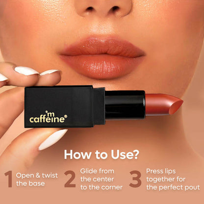 mCaffeine Cocoa Kiss Creamy Matte Lipstick - Mocha Muse