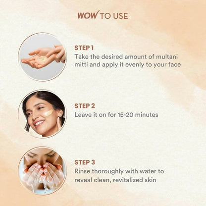 Wow Skin Science Multani Mitti Face Pack