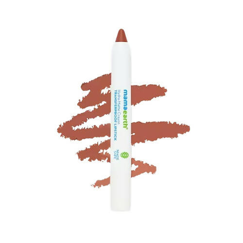 Mamaearth Hydra-Matte Crayon Transferproof Lipstick Cappuccino Brown - buy in USA, Australia, Canada