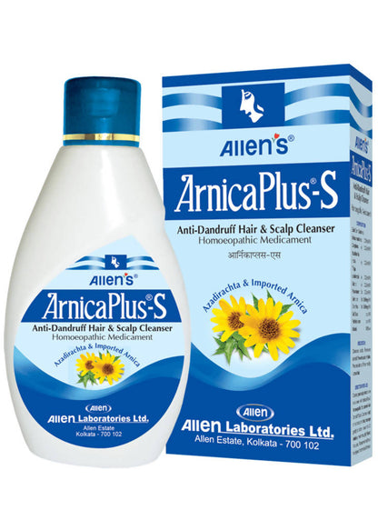 Allen's Homeopathy ArnicaPlus-S Anti Dandruff Hair & Scalp Cleanser