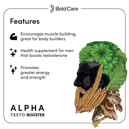 Bold Care Alpha Natural Testo Booster Tablets