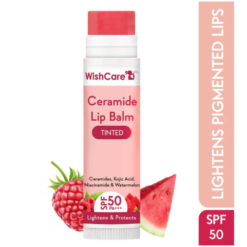 Wishcare Ceramide Lip Balm with SPF50 PA+++ - Tinted