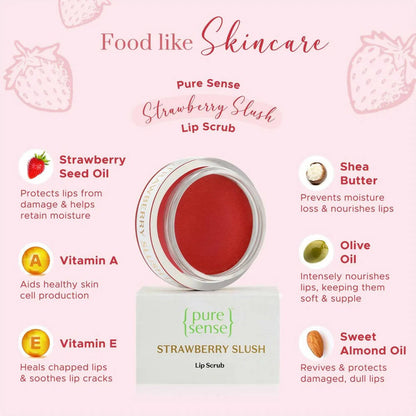 PureSense Strawberry Slush Lip Scrub