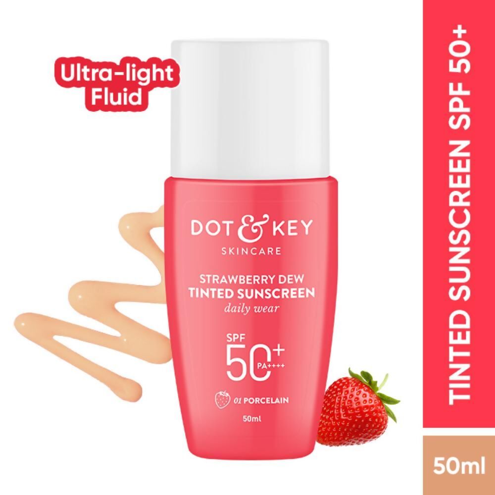 Dot & Key Strawberry Dew Tinted Sunscreen - 01 Porcelain